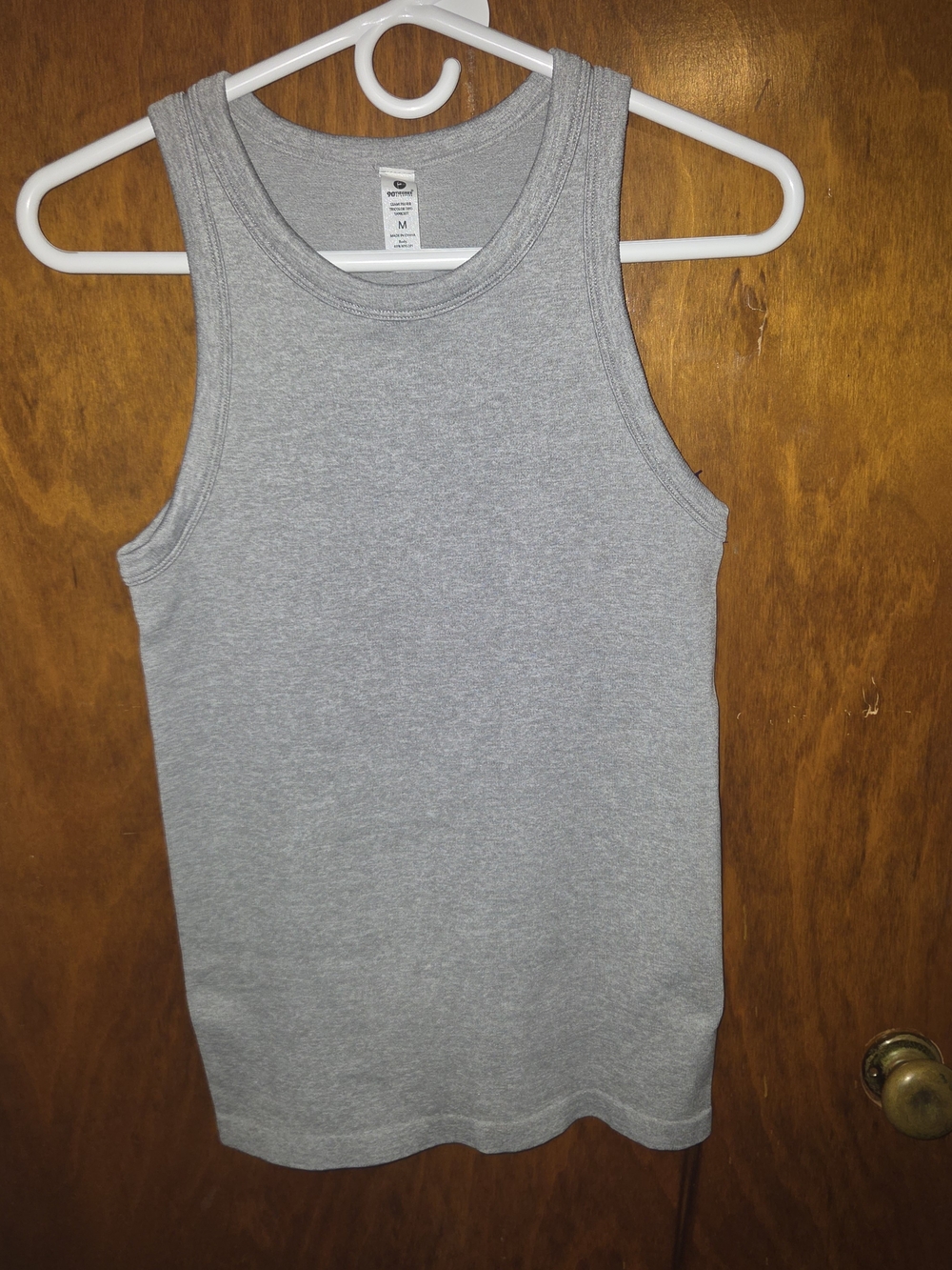 90 Degree By Reflex Gray Athletic Tank Top